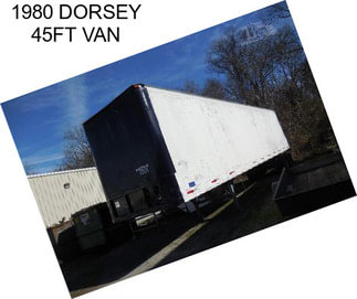 1980 DORSEY 45FT VAN