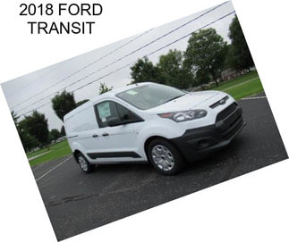 2018 FORD TRANSIT