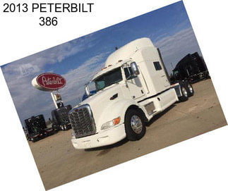 2013 PETERBILT 386