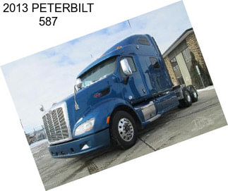 2013 PETERBILT 587