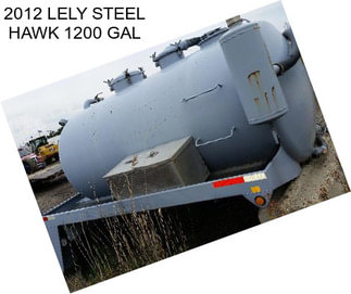 2012 LELY STEEL HAWK 1200 GAL