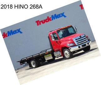 2018 HINO 268A