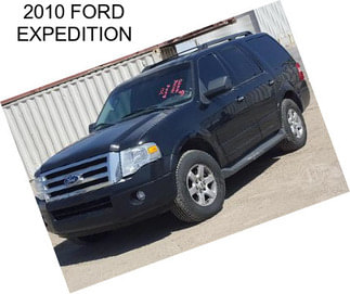 2010 FORD EXPEDITION