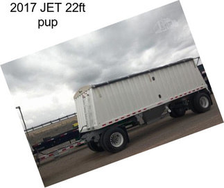 2017 JET 22ft pup