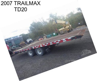 2007 TRAILMAX TD20