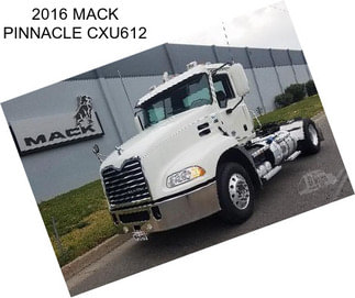 2016 MACK PINNACLE CXU612