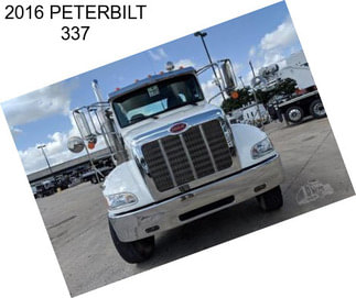 2016 PETERBILT 337