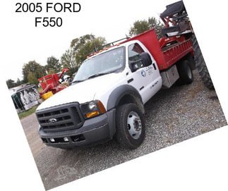 2005 FORD F550