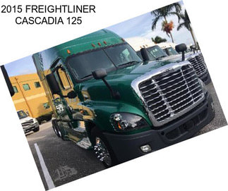 2015 FREIGHTLINER CASCADIA 125