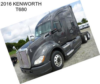 2016 KENWORTH T680