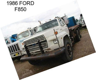 1986 FORD F850