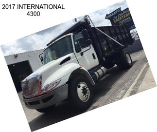 2017 INTERNATIONAL 4300