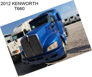 2012 KENWORTH T660