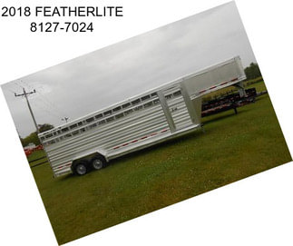 2018 FEATHERLITE 8127-7024