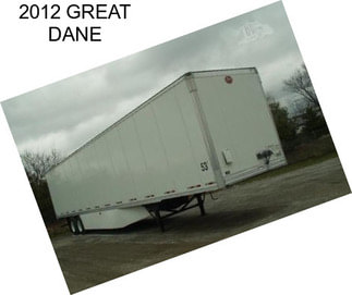 2012 GREAT DANE