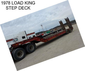 1978 LOAD KING STEP DECK