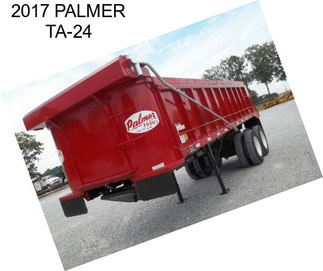 2017 PALMER TA-24