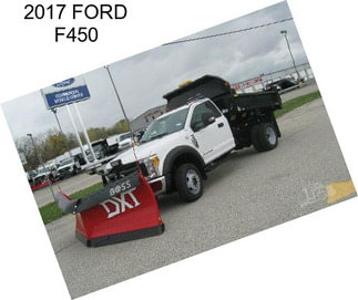 2017 FORD F450