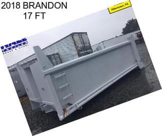 2018 BRANDON 17 FT