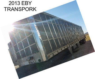 2013 EBY TRANSPORK