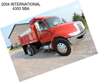 2004 INTERNATIONAL 4300 SBA