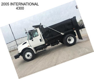 2005 INTERNATIONAL 4300