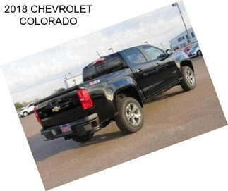 2018 CHEVROLET COLORADO