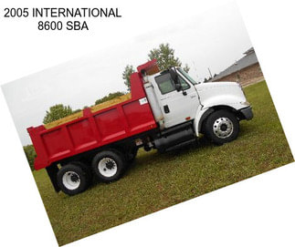 2005 INTERNATIONAL 8600 SBA