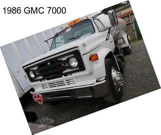 1986 GMC 7000