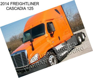 2014 FREIGHTLINER CASCADIA 125