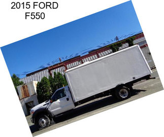 2015 FORD F550