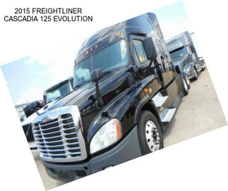 2015 FREIGHTLINER CASCADIA 125 EVOLUTION