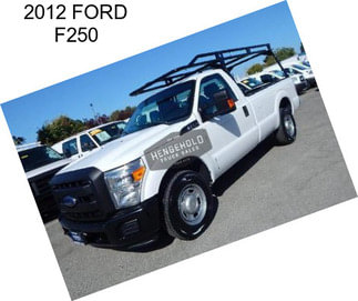 2012 FORD F250