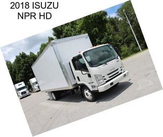 2018 ISUZU NPR HD