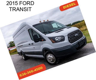 2015 FORD TRANSIT