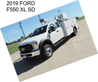 2019 FORD F550 XL SD