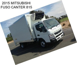 2015 MITSUBISHI FUSO CANTER 815