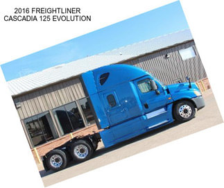 2016 FREIGHTLINER CASCADIA 125 EVOLUTION