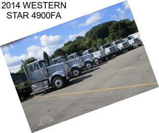 2014 WESTERN STAR 4900FA