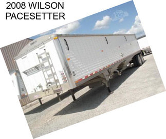 2008 WILSON PACESETTER