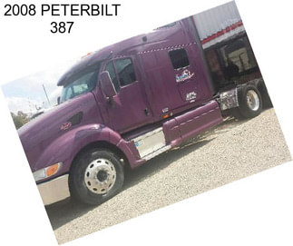 2008 PETERBILT 387