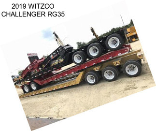 2019 WITZCO CHALLENGER RG35
