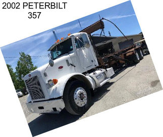 2002 PETERBILT 357