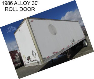 1986 ALLOY 30\' ROLL DOOR