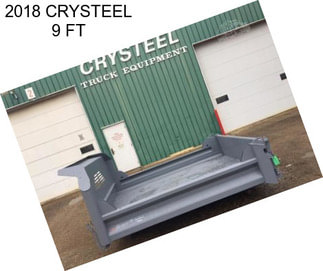 2018 CRYSTEEL 9 FT