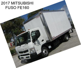 2017 MITSUBISHI FUSO FE160