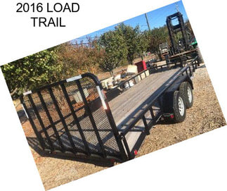 2016 LOAD TRAIL