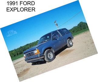 1991 FORD EXPLORER