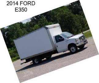 2014 FORD E350