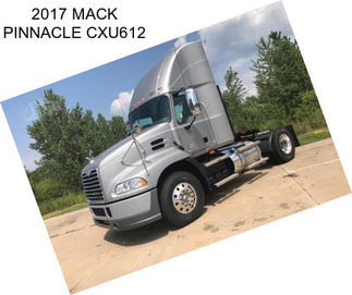 2017 MACK PINNACLE CXU612